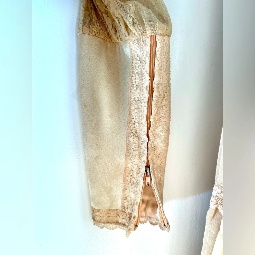 Vintage Gunne Sax by Jessica San Francisco Prairie Maxi Dress Size 7 - Picture 9 of 17